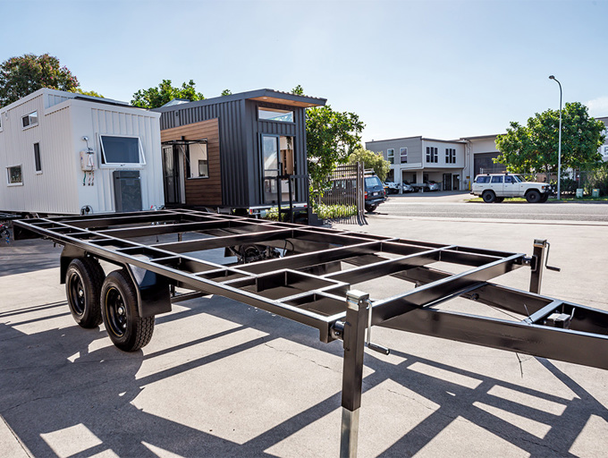Our engineered trailers are the perfect tiny house foundation